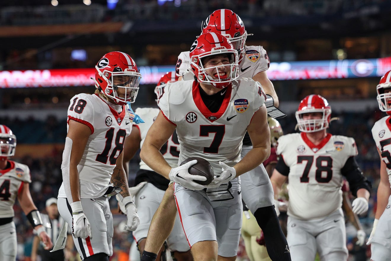 Georgia Football Crushes Florida State In Orange Bowl Mismatch