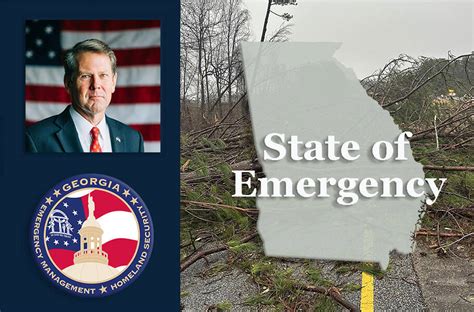 Georgia Gov Kemp Declares State Of Emergency Ahead Of Severe Weather