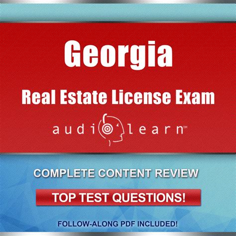 Georgia Real Estate License Exam Audiolearn By Audiolearn Content Team