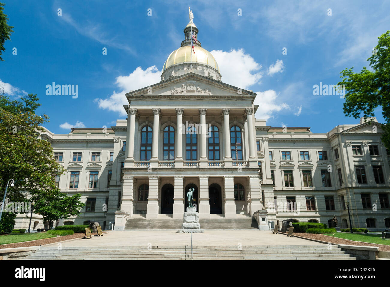 Georgia State Capitol Building Atlanta Ga Stock Photo 65827138 Alamy