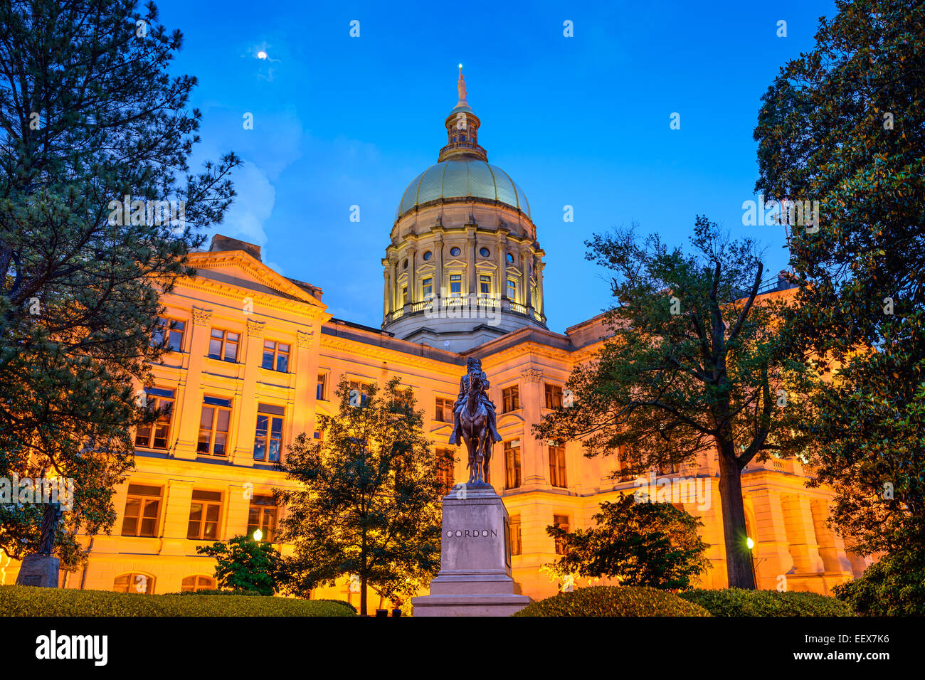 Georgia State Capitol Building In Atlanta Georgia Usa Stock Photo Alamy