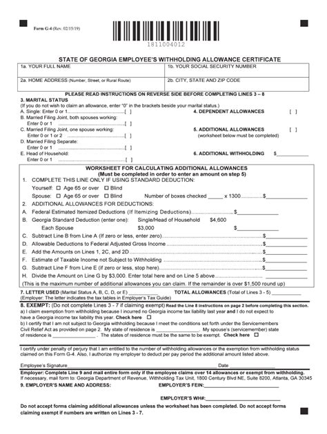 Georgia Tax Forms: File Easily Online