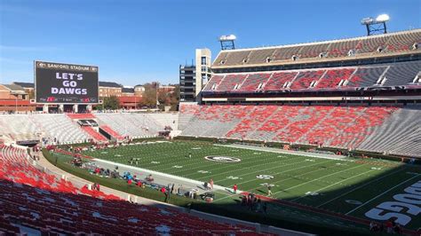 Georgia Vs Charleston Southern Football Game Final Score Highlights