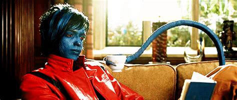 Gif Nightcrawler And His Tea What A Cutie Xmenapocalypse