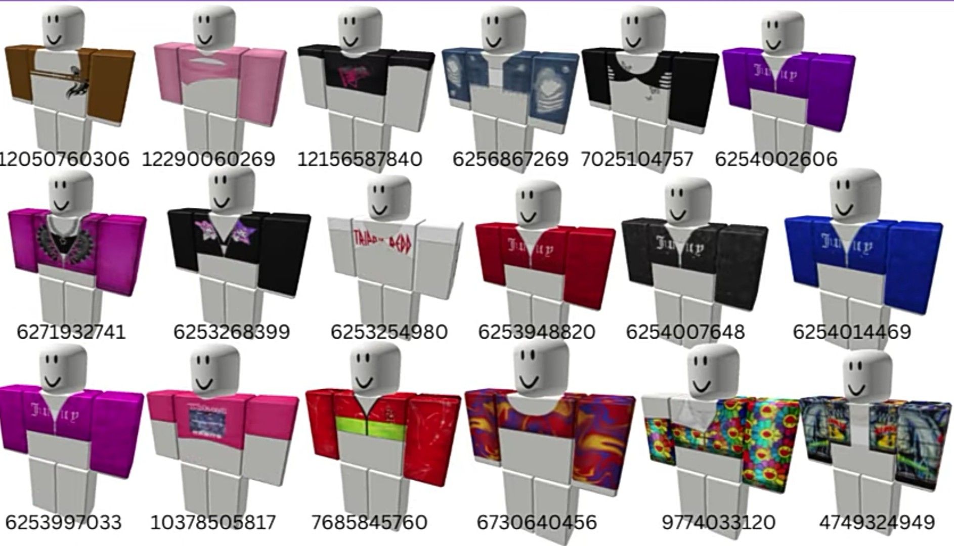 Girl Shirt Id Codes For Roblox