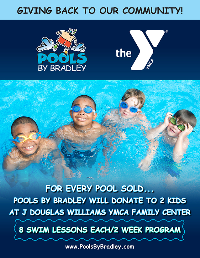 Giving Back Pools By Bradley Partners With The Ymca