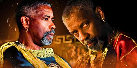 Gladiator 2 Looks Like A Denzel Washington Role We Haven Amp 39 T Seen In Over