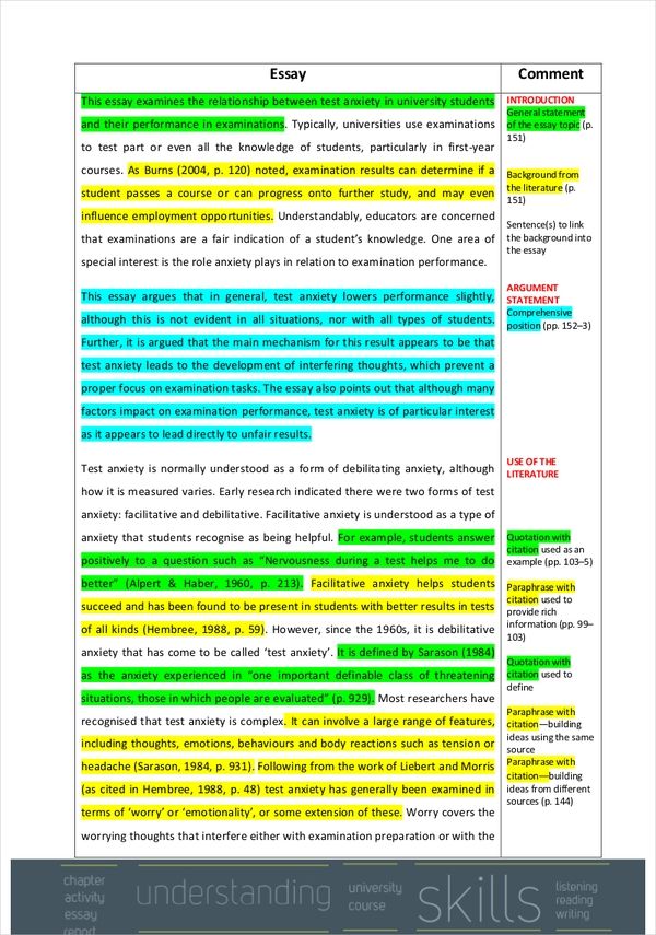 Good Academic Essay Sample Essay Writing Examples Academic Essay