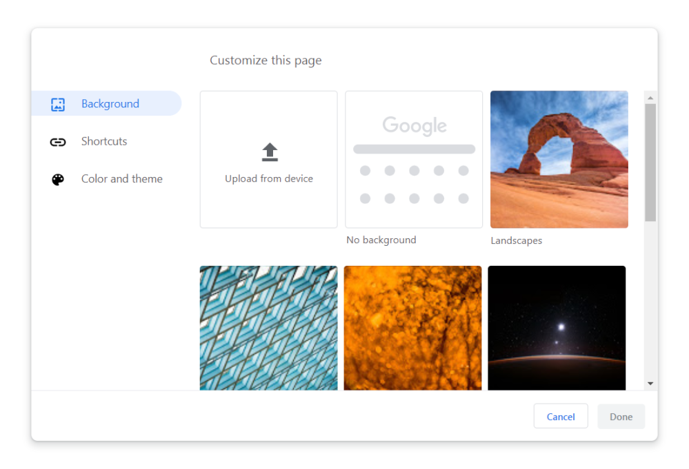 Google Chrome Adds Built In Themes Customization Options 9To5google