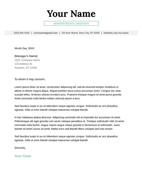 Google Doc Cover Letter: Perfect Template Guide