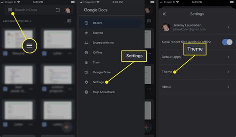 Google Docs Dark Mode