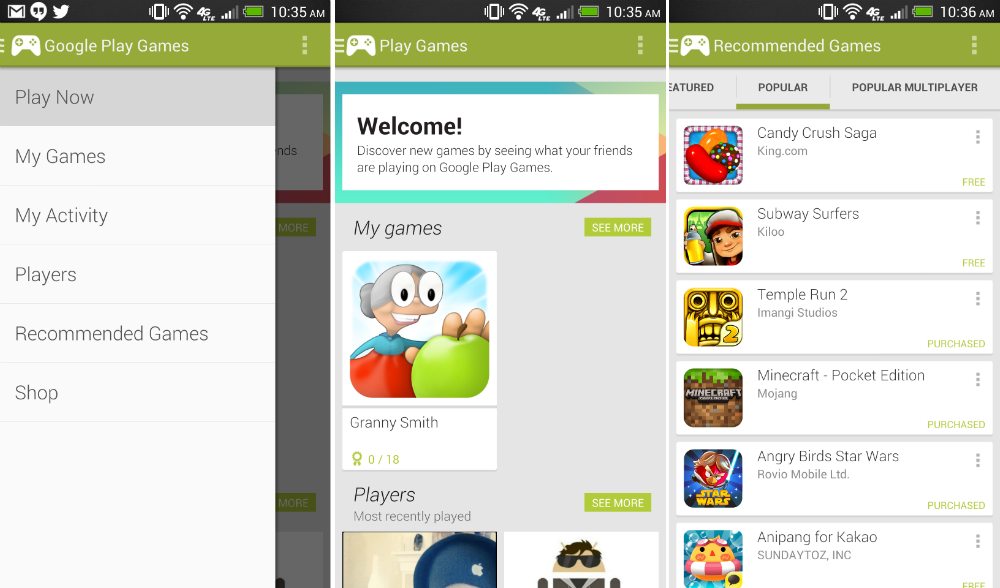 Google Games Masterlist: Play Now