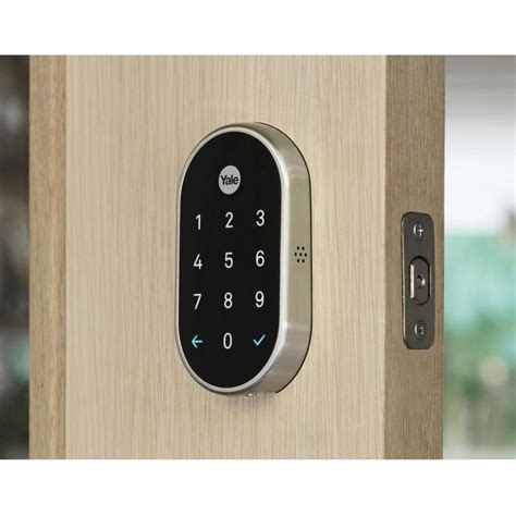 Google Nest X Yale Lock Tamper Proof Smart Deadbolt Lock With Nest