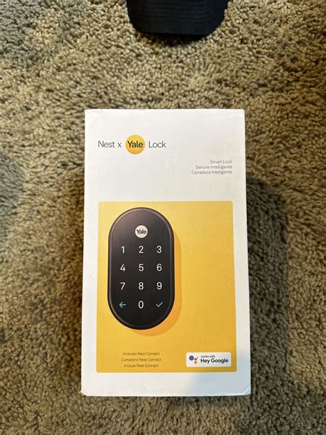 Google Nest X Yale Lock With Nest Connect Rb Yrd540 Wv0bp B H