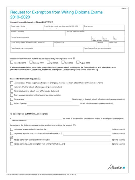 Gov Of Alberta Forms