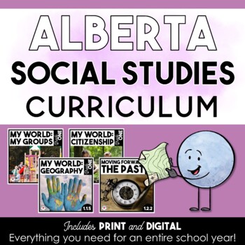 Grade One Social Studies Bundle Alberta Curriculum By Coreas Creations