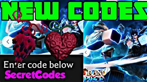 Grand Piece Online New Codes Mythical Chest Codes Ope Codes