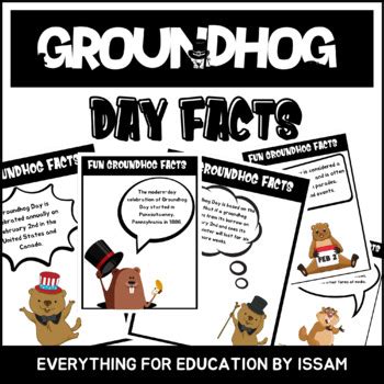 Groundhog S Day Groundhog Facts 10 Facts About Groundhog Tpt