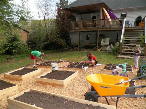 Growing The Good Life Our Backyard Garden Planting