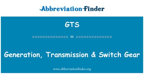 Gts Meaning: Guide To Technical Solutions