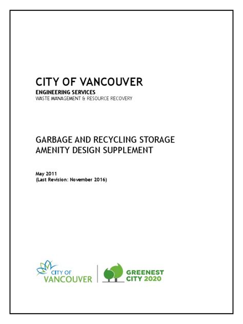 Guide To Vancouver Garbage Collection Silver Nexus