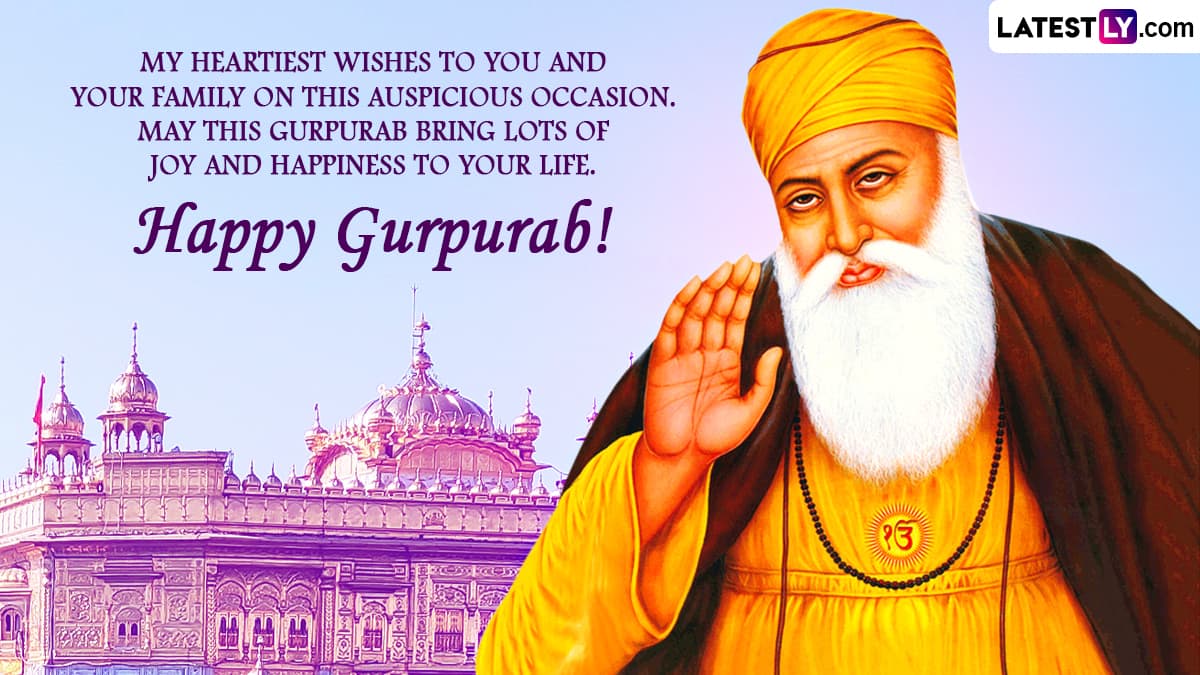 Guru Nanak Jayanti 2022 Messages And Wishes Share Happy Gurpurab