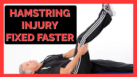 Hamstring Injury Fixed Faster Less Re Injury Risk Updated Research