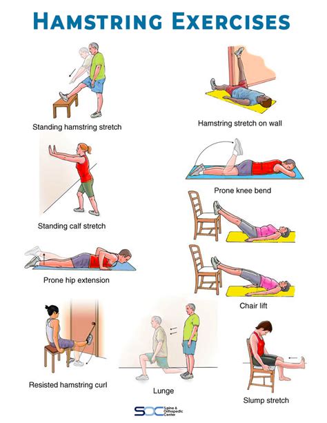 Hamstring Injury Stretches