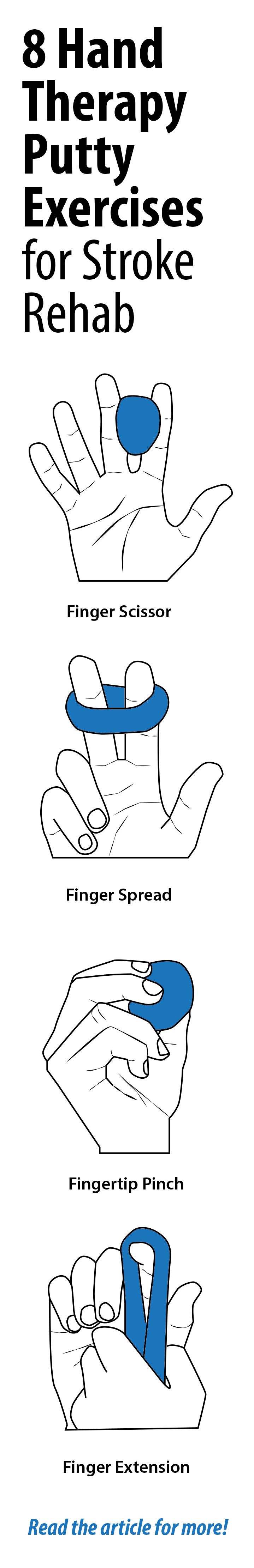 Hand Therapy Putty Exercises To Try At Home W Printable Pdf Hand