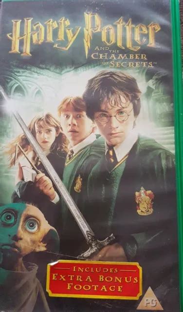 Harry Potter And The Chamber Of Secrets Vhs 2003 Rare 24 99