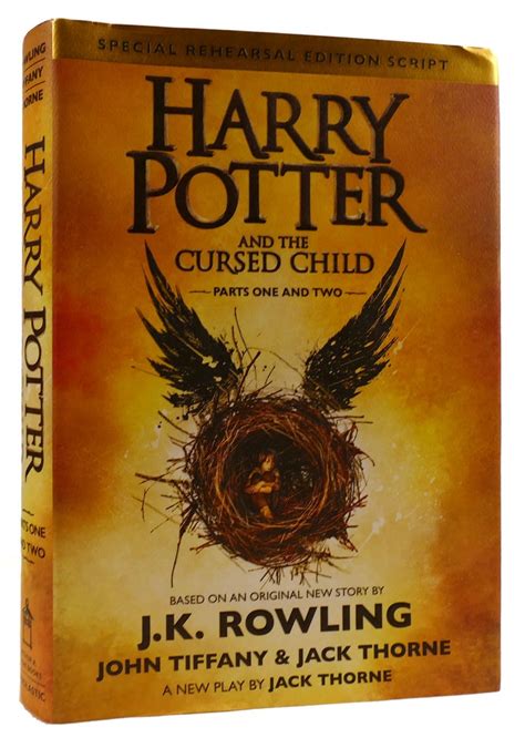 Harry Potter And The Cursed Child Parts 1 2 Special Rehearsal Edition Script Rowling J K Thorne Jack Tiffany John 0718496494851 Amazon Com Books