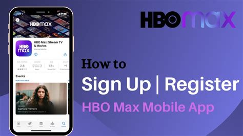 Hbo Max Sign Up Create New Account On Hbo Max App Youtube