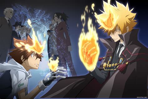 Hd Wallpaper Tsunayoshi Sawada Hitman Reborn By Akira Amano