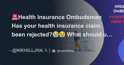 Health Insurance Ombudsman Has Your Health Insurance Claim Been