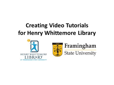 Henry Whittemore Library: Enhance Your Research Skills