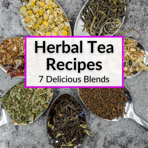 Herbal Tea Recipe And Calories