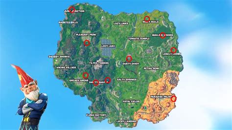 Hidden Gnomes Fortnite: Find All Locations