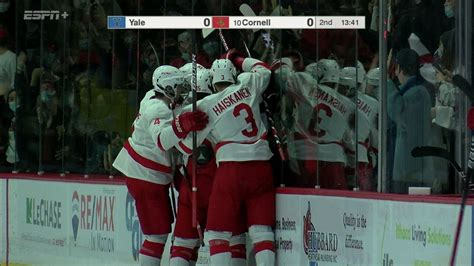 Highlights Cornell Men S Ice Hockey Vs Yale 11 20 21 Youtube