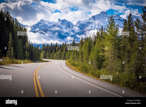 Highway 93 Is A North South Highway In Alberta Canada It Is Also