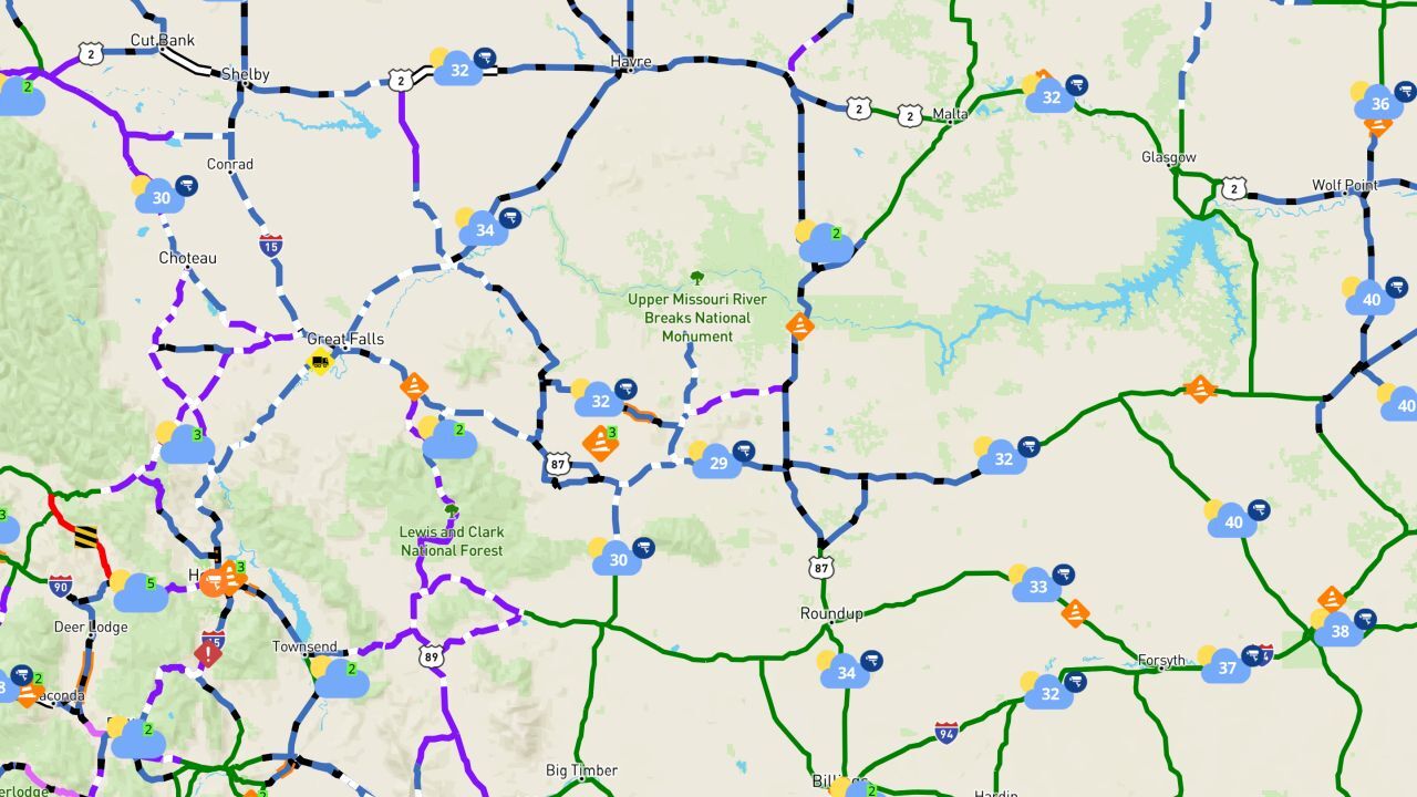 Highway Two Road Conditions: Check Before You Drive