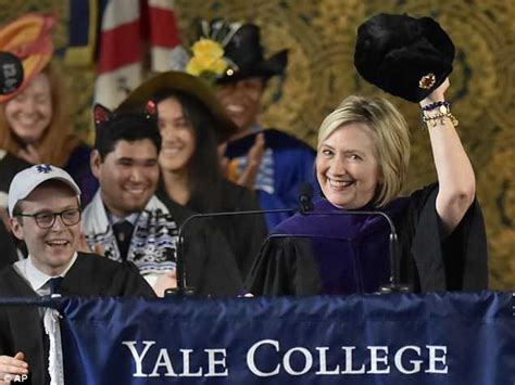 Hillary Clinton Serves As Yale University S Commencement Speaker