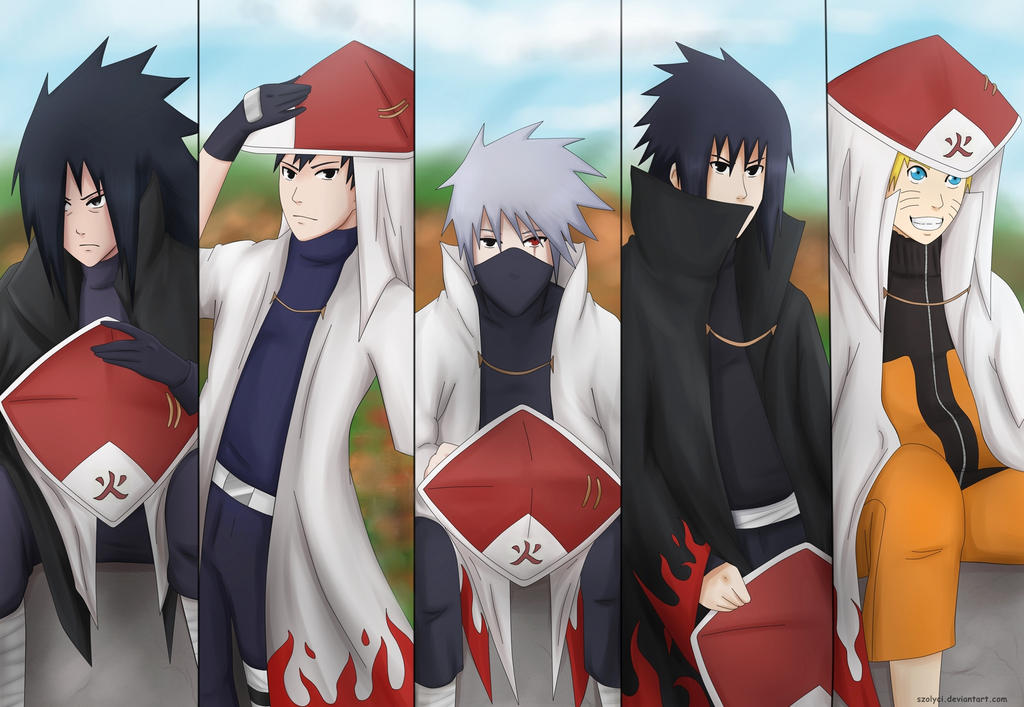 Hokages By Komiya Chan On Deviantart