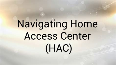 Home Access Center 99