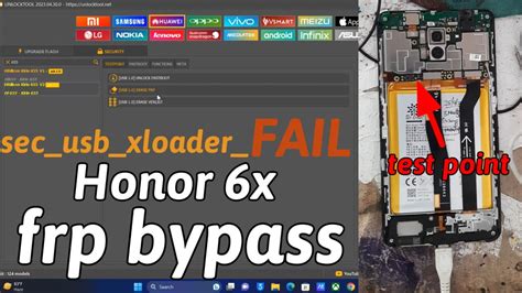 Honor 6X Frp Bypass With Unlocktool Honor6xfrpbypass 1 019S Fail And