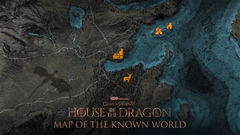 House Of The Dragon Map Of Westeros Essos Hbo Com