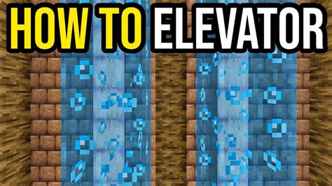 How Does Minecraft Water Elevator Work? Easy Build