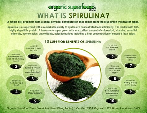 How Does Spirulina Algae Powder Work? Detox Benefits