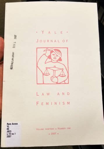 How Does Yale Journal Of Law And Feminism Impact Policy?