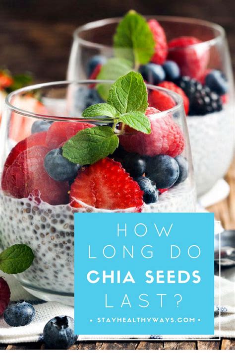 How Long Do Chia Seeds Last? Expiration Date Tips