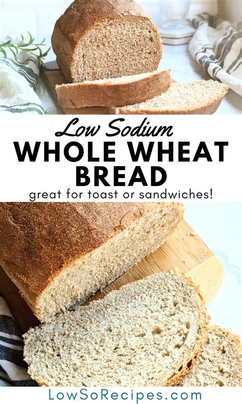 How Low Sodium Bread Helps? Reduce Sodium Intake